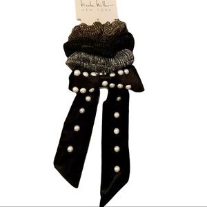 Nicole Miller hair accessories scrunchies bow